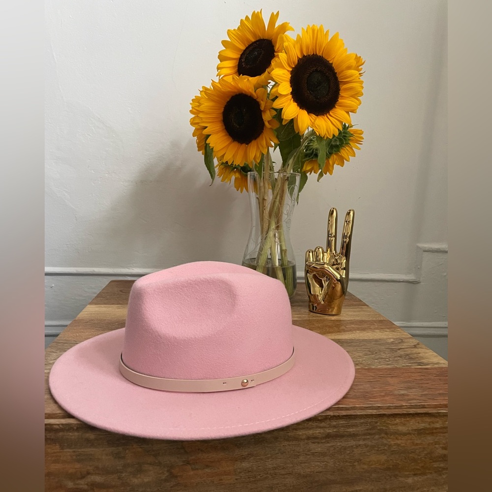 FREE PEOPLE WOOL PINK RANCHER